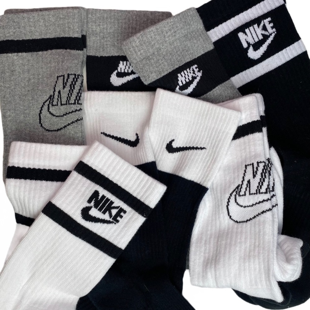 Nike Socks 6 Pairs, crew socks